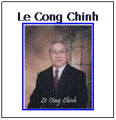Text Box: Le Cong Chinh

